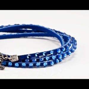 Swarovski crystal wrap bracelet